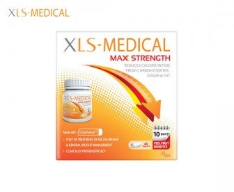 XLS Medical 天然植物纤维健康减肥瘦身片 加强版 40粒【保质期：2021.05】 